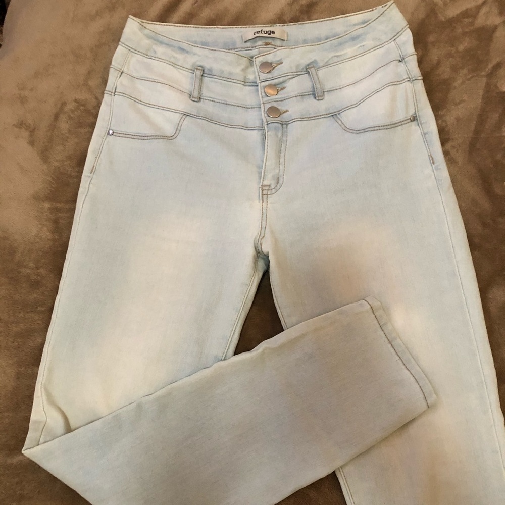 Charlotte Russe refuge high rise skinny jeans